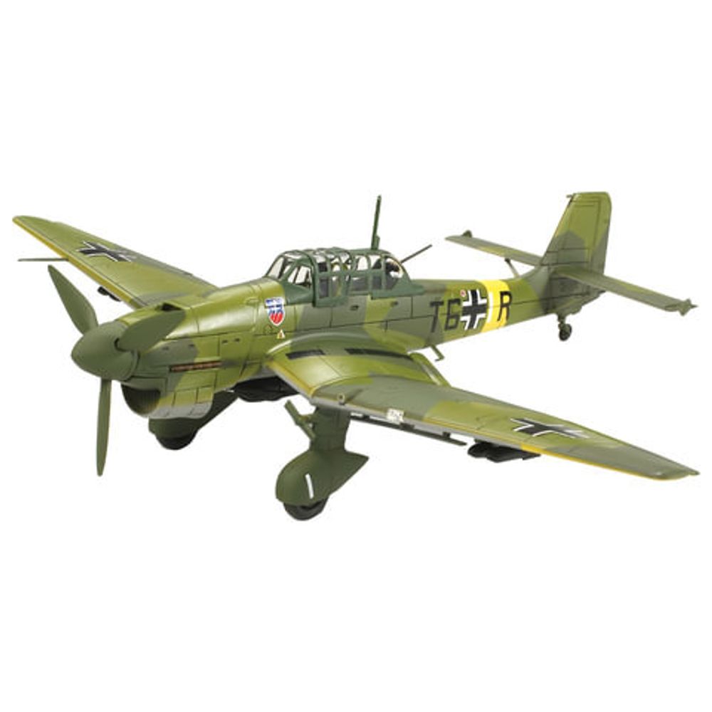Модель для сборки САМОЛЕТ "Бомбардировщик немецкий JU-87B4", масштаб 1:72, ЗВЕЗДА, 7306
