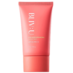 BLIV:U Collagen Bouncing Sunscreen SPF50+PA++++ Коллагеновый солнцезащитный крем с пептидами