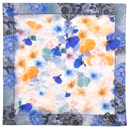 Павловопосадский платок 10079-13