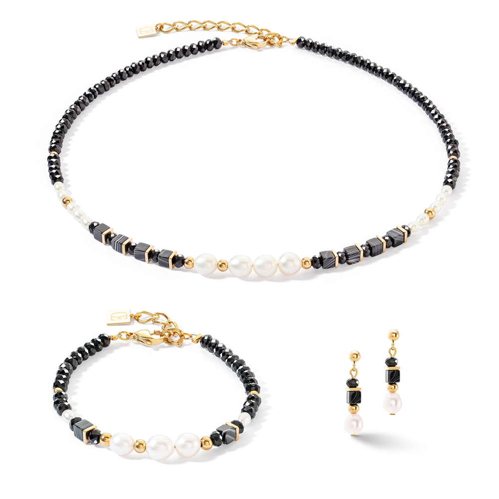 Браслет Coeur de Lion Black-White 1132/30-1314