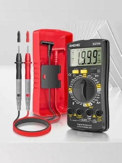 Мультиметр , портативный мультиметр цифровой, для измерения напряжения переменного и постоянного тока, автоматическое определение диапазона