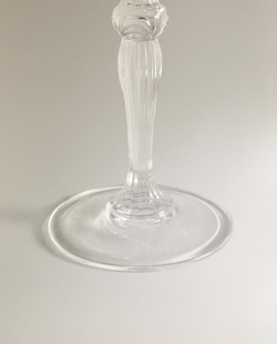 Zara Home бокал из стекла, цвет прозрачный, 22.2 см