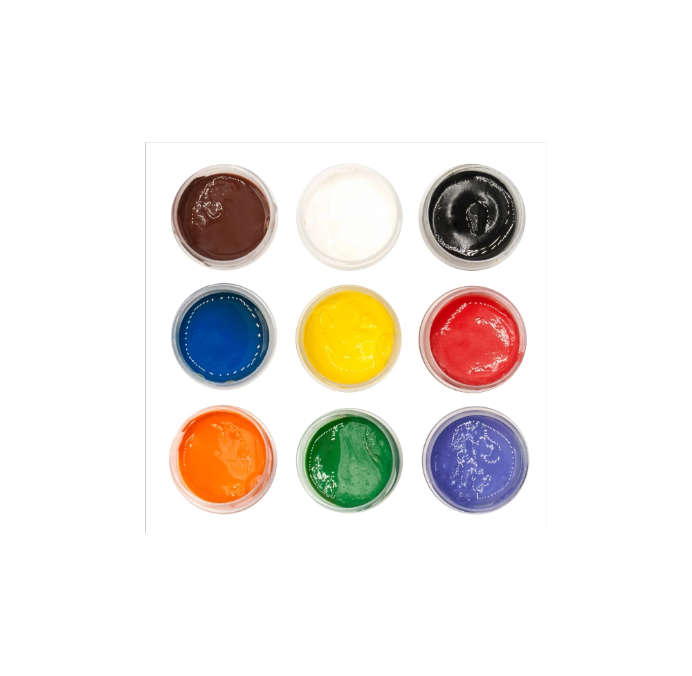 Гуашь 9 цв. 20мл. Silwerhof Монстрики