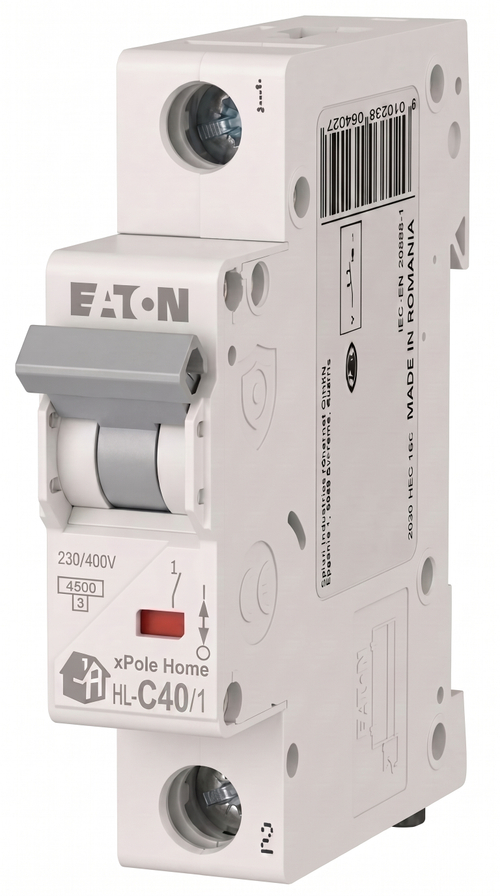 Авт. выкл. 1P С 40А 4,5кА HL-C40/1 Eaton