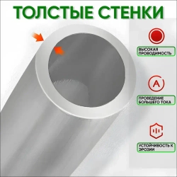 Штыревой наконечник для СИП 16, кабельные наконечники на провода. 8 шт.
