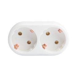 S-GES2-16O Разветвитель сетевой Uniel. количество розеток – 2. Максимальный ток 16А. Максимальная мощность нагрузки – 3500Ватт. заземление. упаковка – пакет