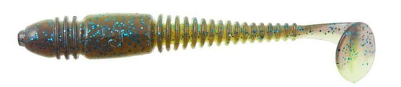 Виброхвосты съедобные LJ Pro Series TIOGA 2.4in(6,2 см), цв. T53, 9 шт.