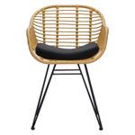 Стул vetle bent, ротанг