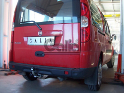 Фаркоп оцинкованный Galia F070C для FIAT Doblo 2001-2010(паспорт и сертификат в комплекте)(без электрики)