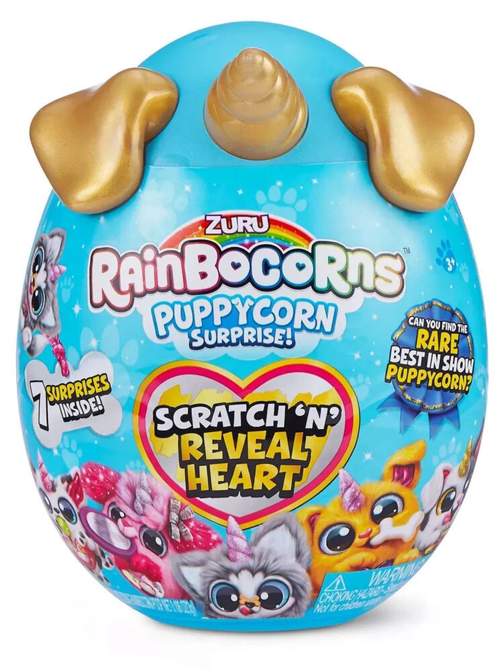 Игрушка сюрприз яйцо Rainbocorns Puppycorn Reveal Heart