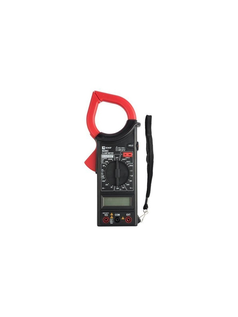 Клещи токовые цифровые M266C Expert EKF In-180702-pc266C