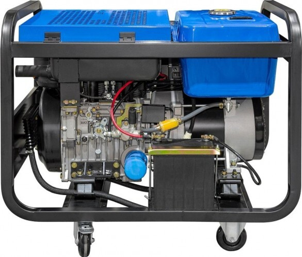 Электростанция дизельная с воздушным охлаждением ТСС SDG14000 EHA открытая 100039