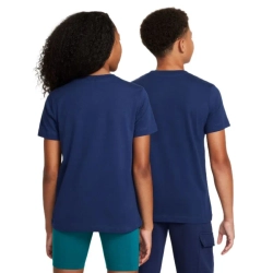 Детская теннисная футболка Nike Kids Sportswear - midnight navy