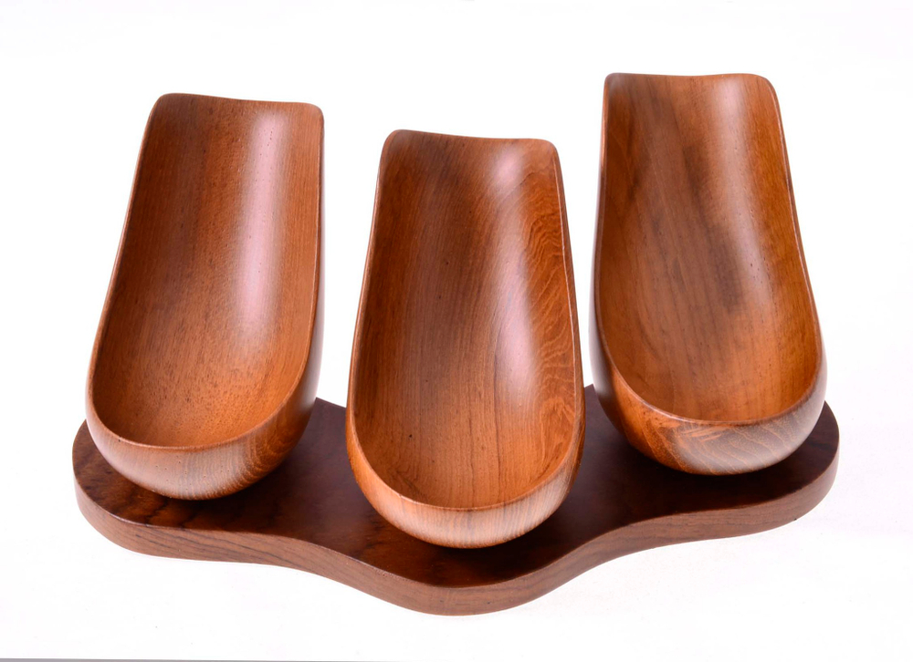 Подставка трубочная на 3 трубки, Тик, 550-623