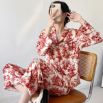 Пижама ш/в штаны+рубашка дл/р 8230