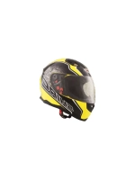 Шлем SHIRO SH881 Byte Yellow Fluor L