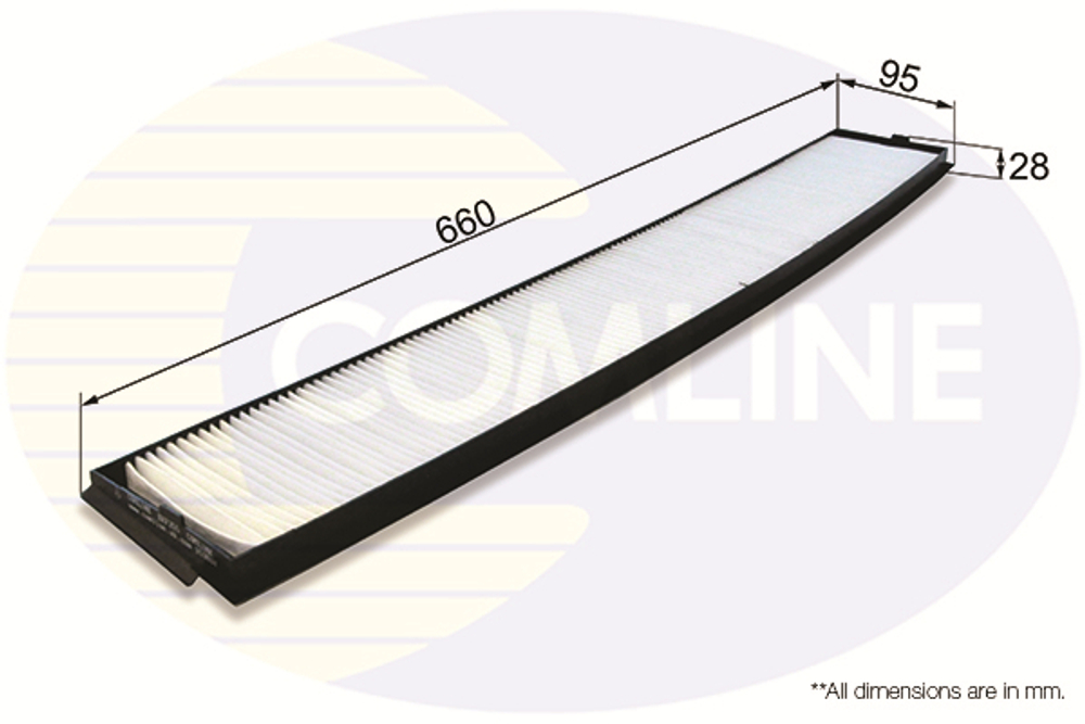 COMLINE - EKF255-CML - Filter, cabin air