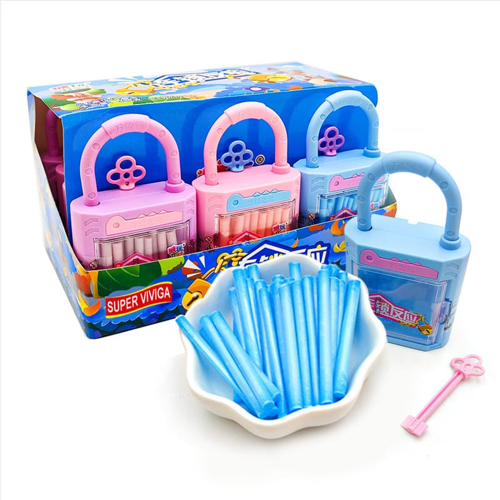 Конфеты с игрушкой ЗАМОК с КЛЮЧОМ 25гр