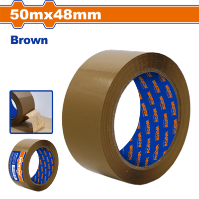 Скотч коричневый 50мх48мм (96) WADFOW WPN1H25