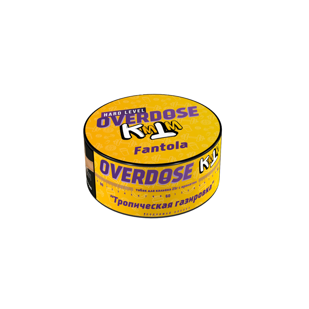 М. Табак для кальяна Overdose Fantola (Тропическая газировка), 25 г
