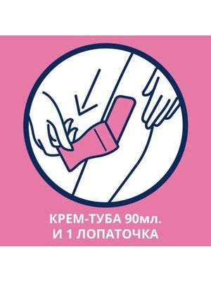 Крем для депиляции Veet с ароматом бархатной розы и эфирными маслами 90 мл