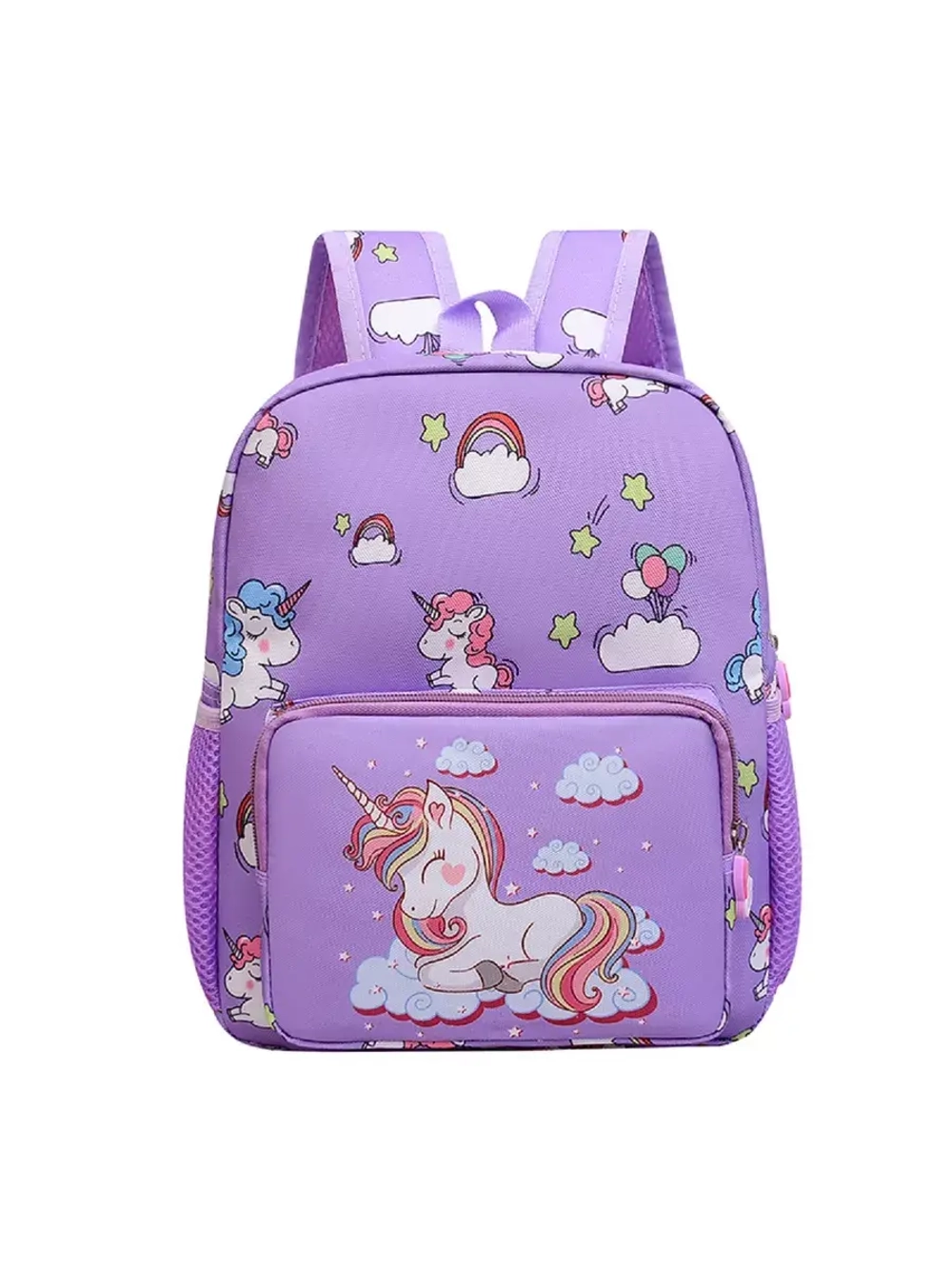Рюкзак для девочки с единорогом детский портфель ранец.