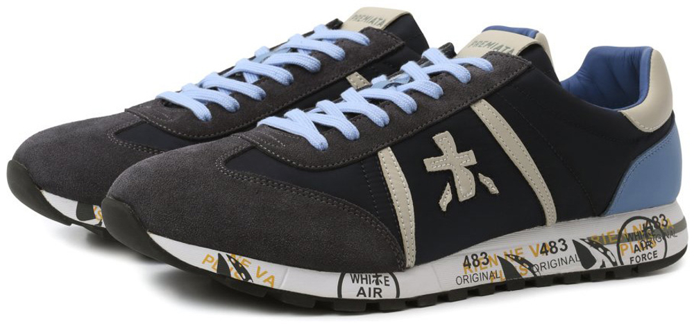 Premiata Lucy 1298 темно-синие