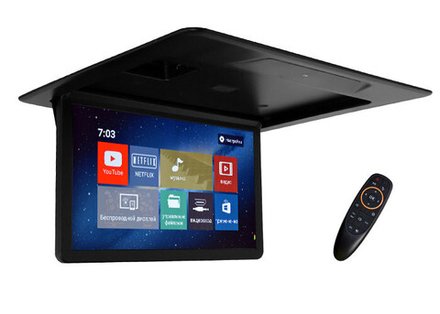 Монитор потолочный моторизированный для Toyota Alphard - ERGO ER15AFL 15,6" (1920x1080, Android) черный