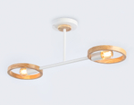 TR8243/2 WH/LWD белый/светлое дерево E27/2 max 40W 590*165*220