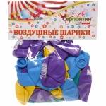 Воздушные шары 25 шт, 10»/25см «Сундук с сокровищами», (микс)