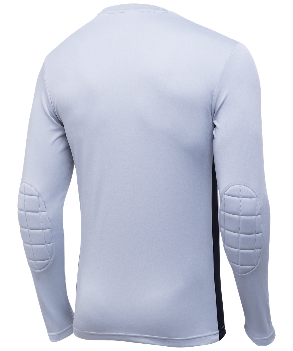 Футболка вратарская CAMP GK Padded LS, серый/черный/белый, детский