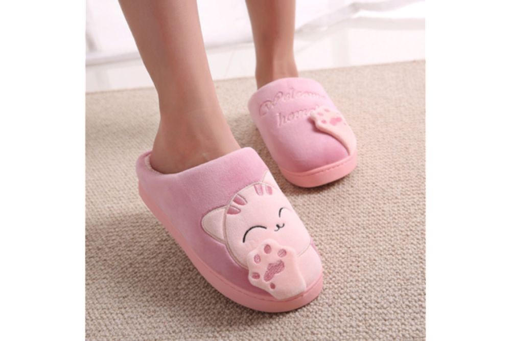 Тапочки FunFur Кот Розовый 38-39 Розовый
