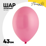 Шар латексный Экстра Пастель 43 см (Розовый)