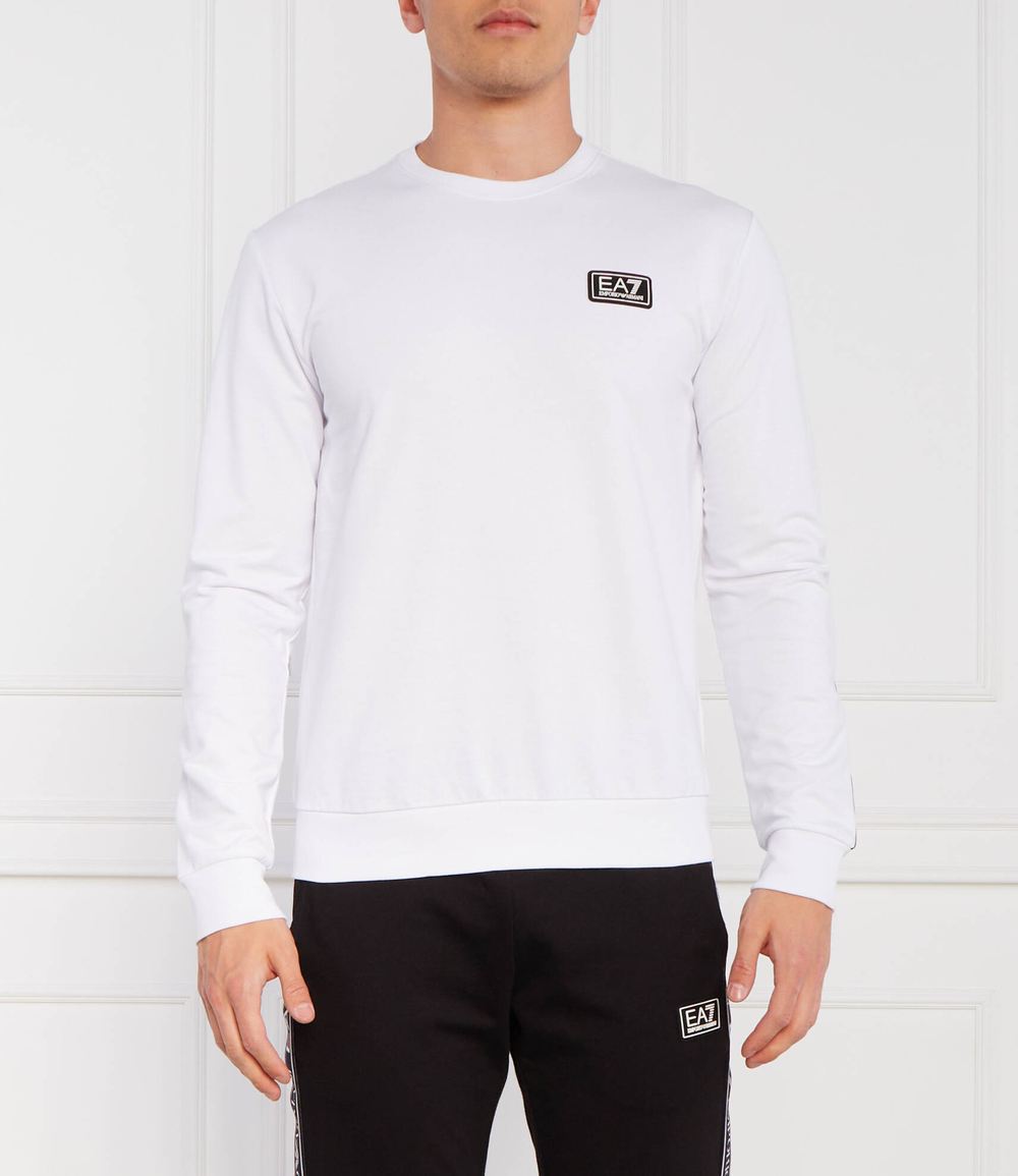 Худи EA7 - белый(6RPM12 PJ05Z)