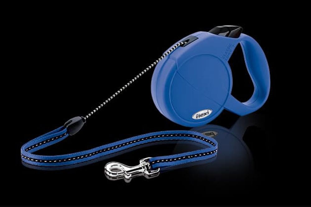 FLEXI рулетка Classic Long 2/M (до 20 кг) трос 7 м синяя FLEXI рулетка Classic Long 2/M (до 20 кг) трос 7 м синяя