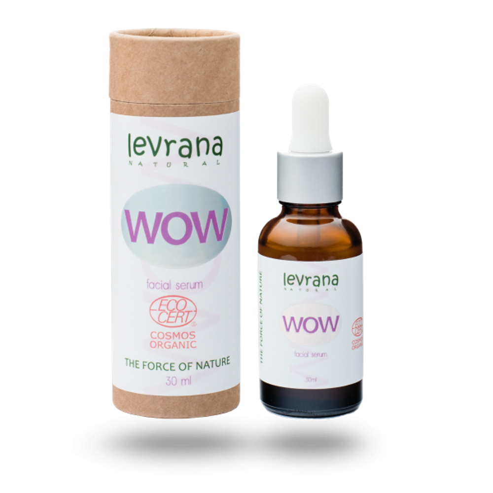 Сыворотка для лица WOW, Levrana, 30мл, COSMOS ORGANIC