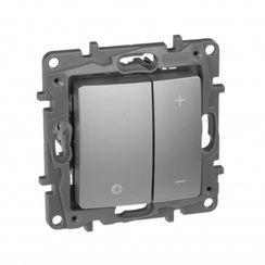 Диммер Legrand Etika 400Вт алюминий 25629