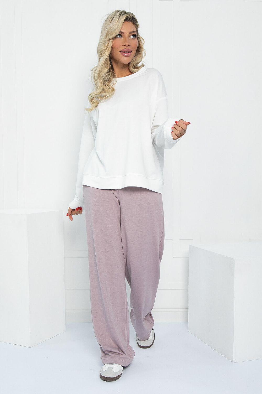 Костюм Сара (бело-лиловый) К12952-25М LT Collection