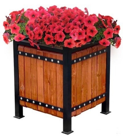 Тумба деревянная для цветов