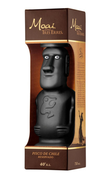 Писко Трес Еррес Моаи Резервадо п/у