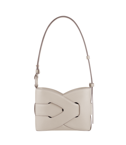 Сумка Polene NODDE EDITION SMOOTH CHALK