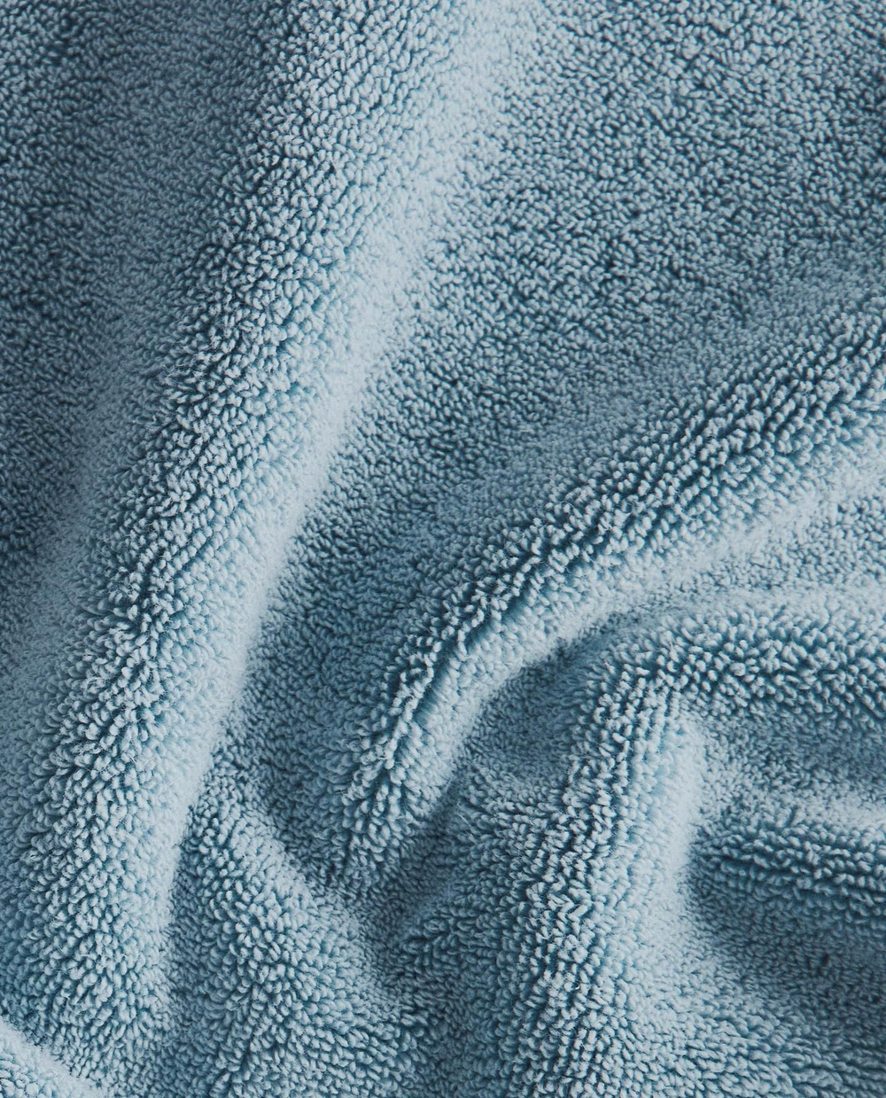 Zara Home - Очень мягкое двойное бордюрное банное полотенце, синий, 50х90 см