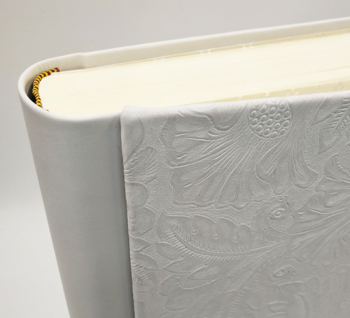 Фотоальбом свадебный "Новара" из натуральной кожи