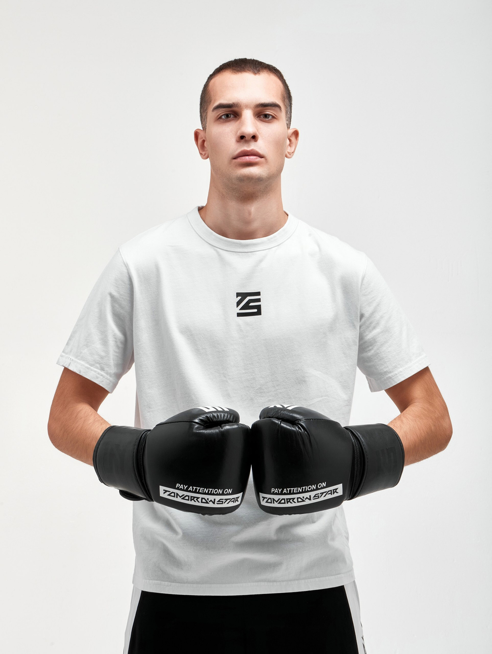 Перчатки боксерские Pay Attention on Tomorrow Star  (натуральная кожа)