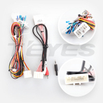 Комплект рамки с разъёмами 9" Lexus CT200h 2010-2015 (монохром, джойстик в комплекте) - Car-Smart 9597