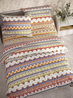 Простынь на резинке перкаль Сказка "Орнамент" 180x200 см