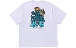 A Bathing Ape Graffiti A Bathing Ape Relaxed Fit Tee белый