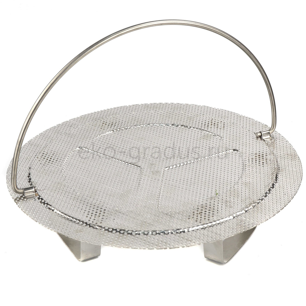 перфорированное фальш-дно для затирания солода в перегонном кубе