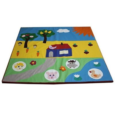 Дидактическое панно "Кто живет в лесу" "Деревня"