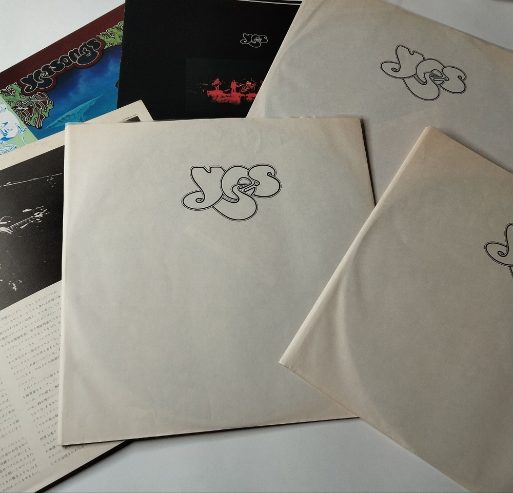 Винтажная виниловая пластинка LP Yes Yessongs (Japan 1975) (Obi) Siberian Khatru